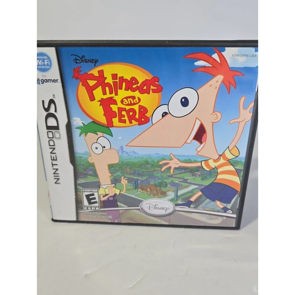 Phineas And Ferb Nintendo DS Game CIB Tested